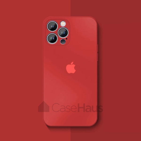 Case Glass Shield Product Red