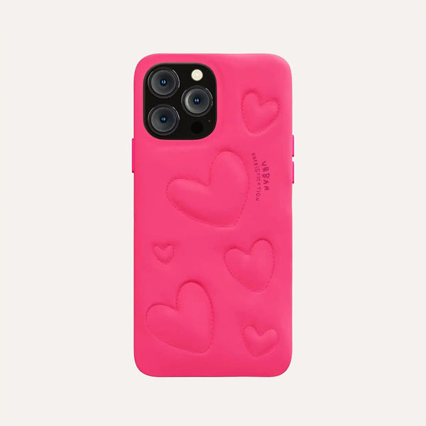 Puffer Case Love Pink